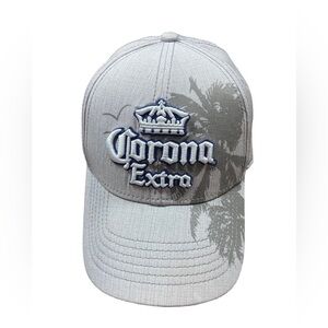 Corona Extra Hat Adjustable Strapback Embroidered Palm Tree Ball Cap Very Good